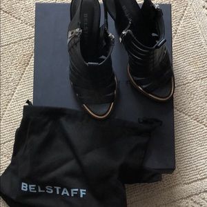 Belstaff Pelham Platform Sandal black